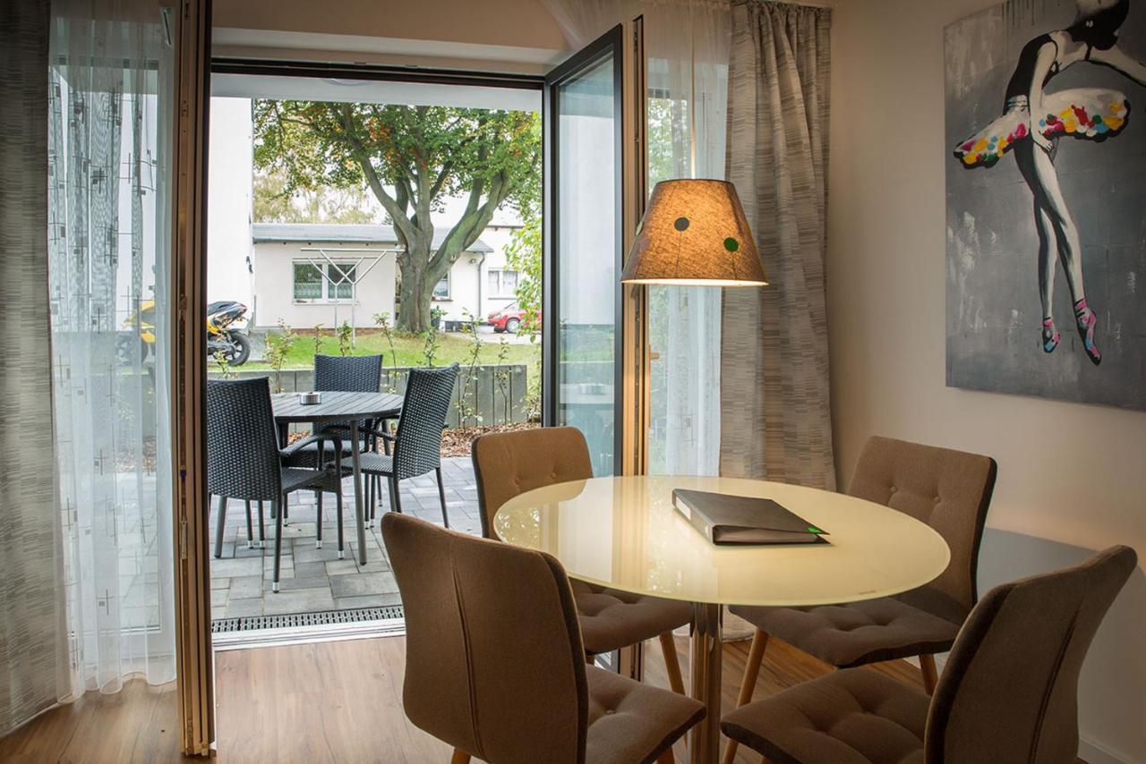 H& Apartment im Greifswald Eldena Nr.19-Jonas mit Terrasse Exterior foto